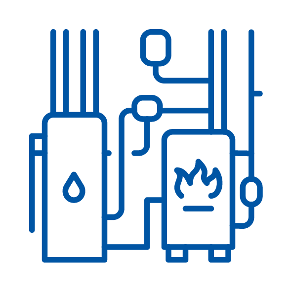 Icona impianti black utilities per distribuzione fluidi e servizi energetici industriali COIM 2005