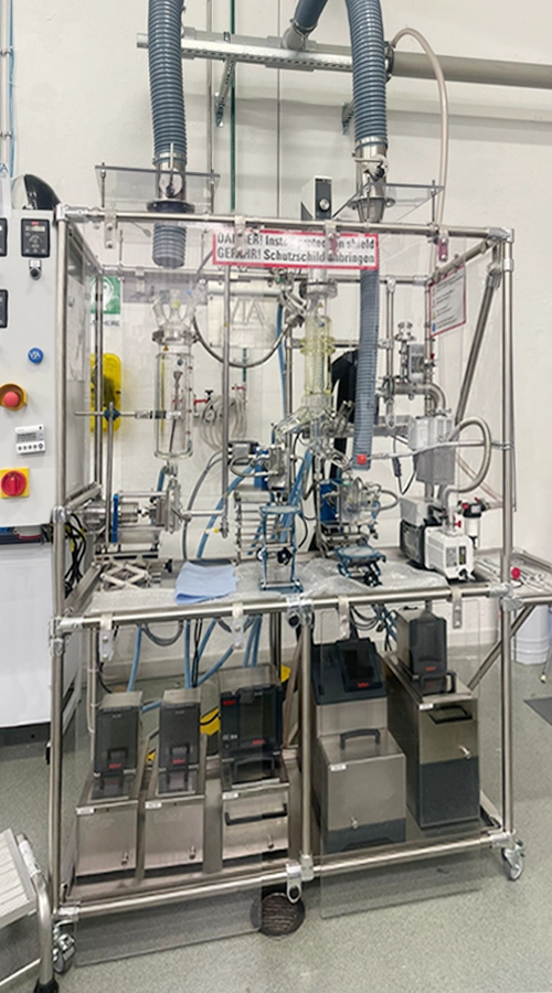 Impianto pilota da laboratorio per sviluppo processi industriali COIM 2005